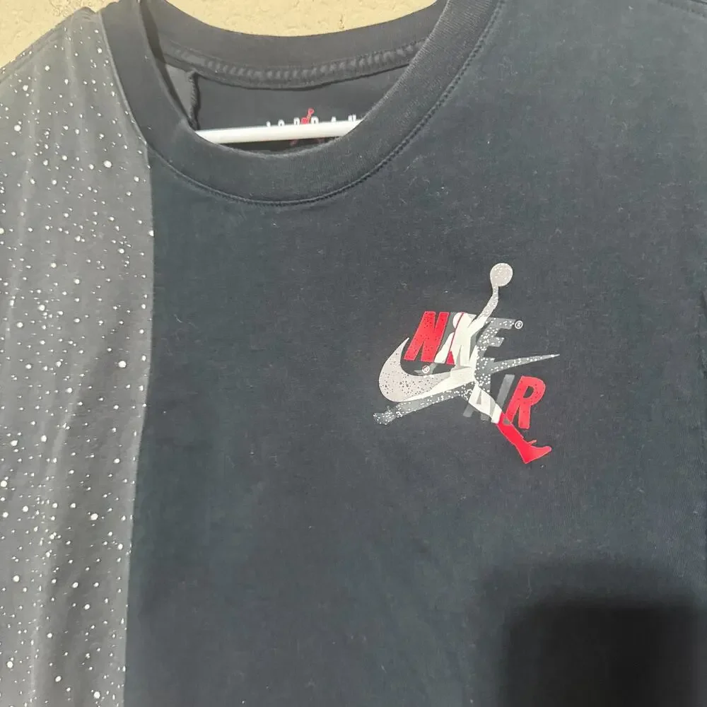 Air‎ Jordan Nike Mens Jumpman Mash Up T-shirt Tee Large Colorblock